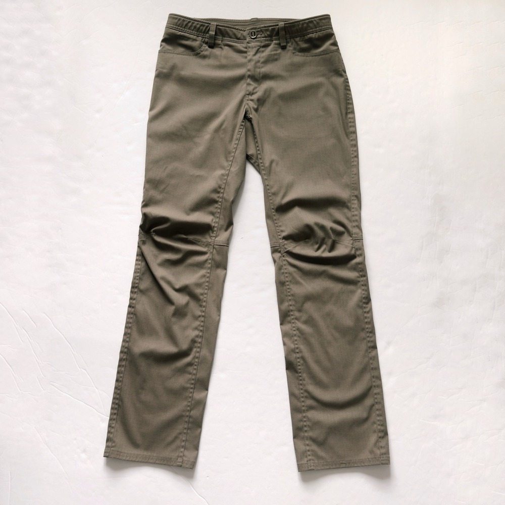 Under Armour UA Enduro Pants Mens 34x34 Green Ripstop Tactical Straight 1316928
